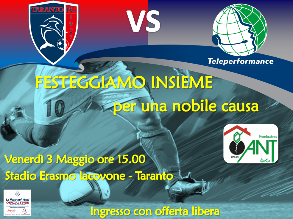 partita teleperformance taranto calcio