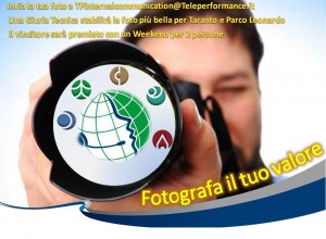 concorso fotografico per i dipendenti teleperformance