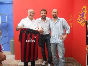 giuseppe ed libro sulla squadra del cuore