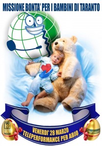teleperformance taranto sostiene i bambini
