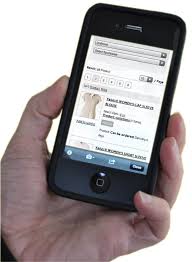 commercio elettronico smartphone